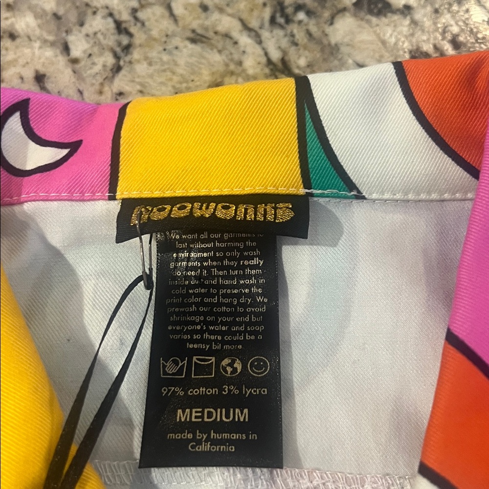 Nooworks Multicolor Graphic Zip-Front Jumpsuit - Picture 11 of 12